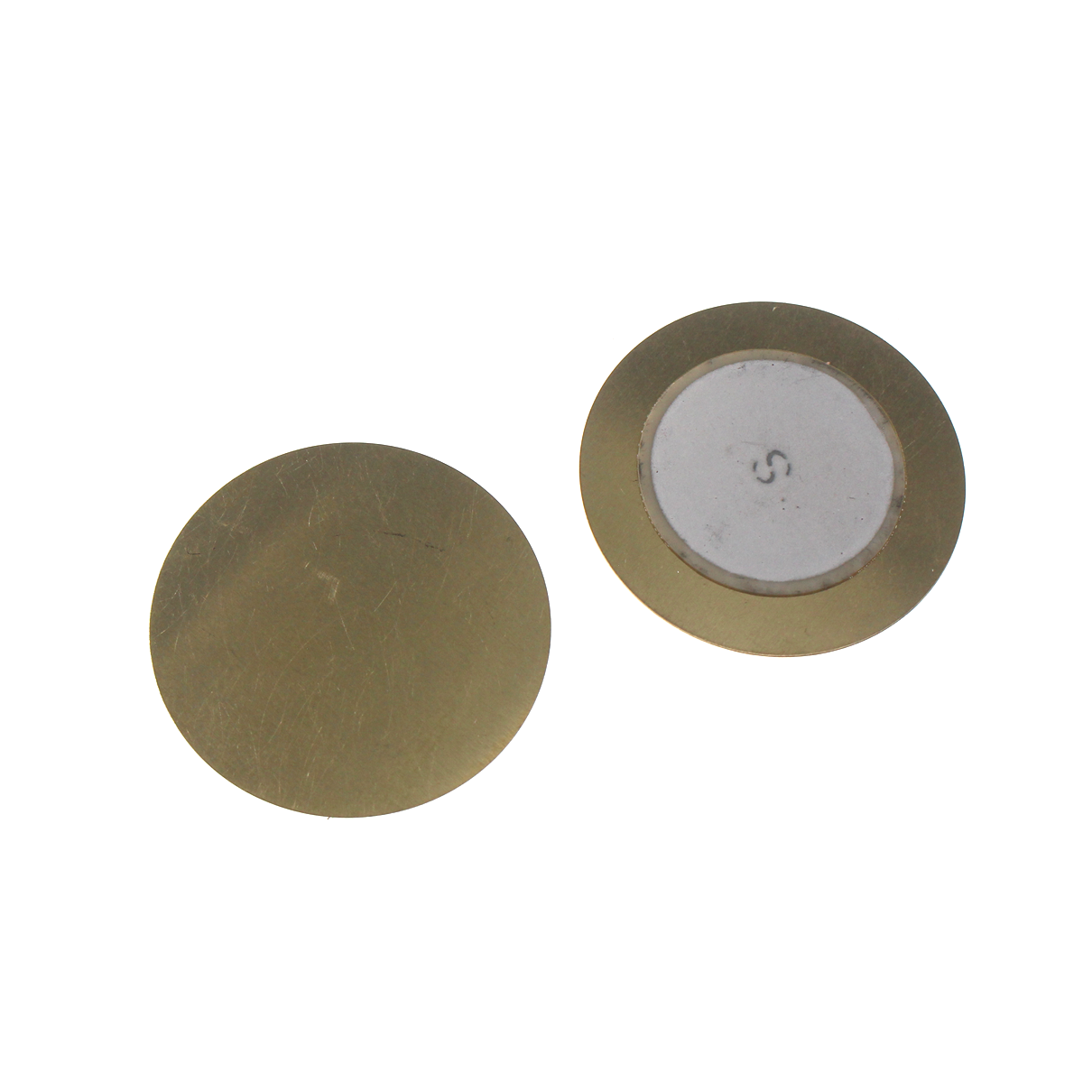 20pcs Piezo Elements Buzzer Sounder Sensor Trigger Drum Disc Copper Piezo Speaker 12MM 20MM 27MM 35MM 50MM Piezoelectric