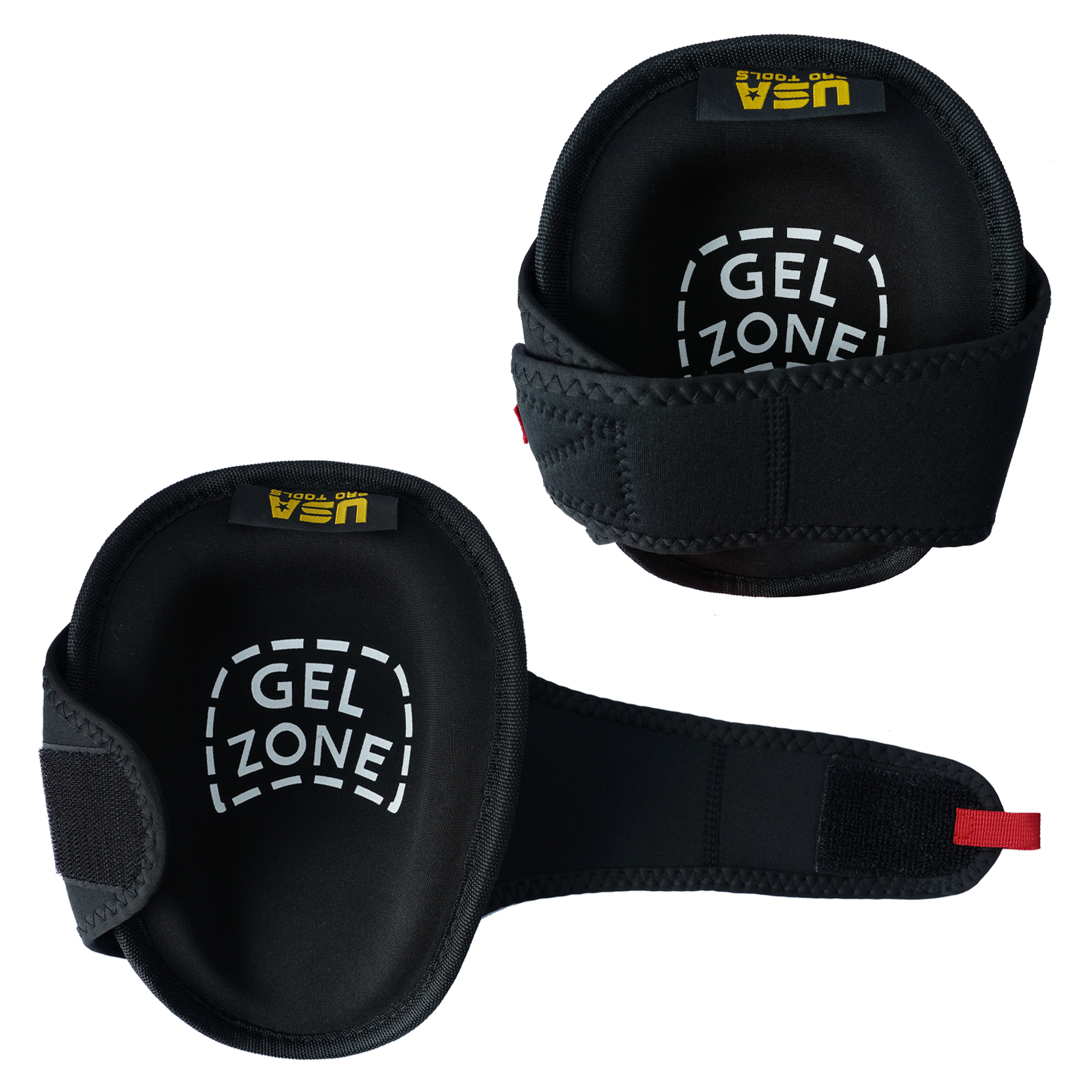 MELOTOUGH kniebeschermers met verstelbare bandjes, kniebeschermers voor werk, duurzame kniebeschermers, gelkniebeschermers.