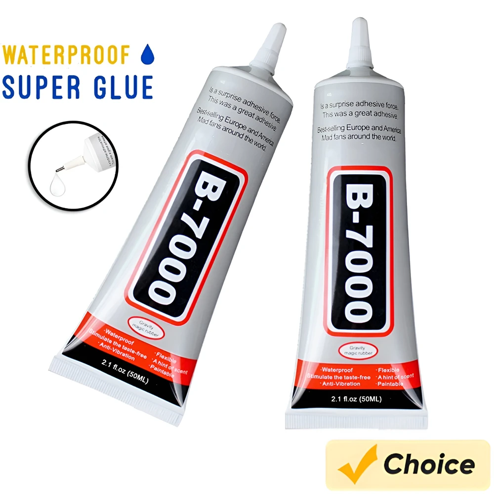 Pegamento de T-7000 de 110/50/15ml, adhesivo de B-7000, reparación de resina epoxi, pegamento líquido para pantalla táctil de teléfono móvil, pegamento adhesivo artesanal para joyería, 1 ud.