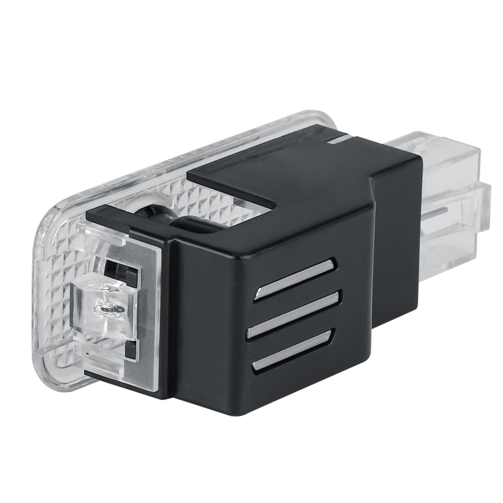Luces LED de bienvenida para puerta de coche, lámparas de proyector láser 3D, accesorios de decoración automática para AUDI SLINE RS S3 S4 S5 S6 QUATTRO A3 Q5, 2 uds.