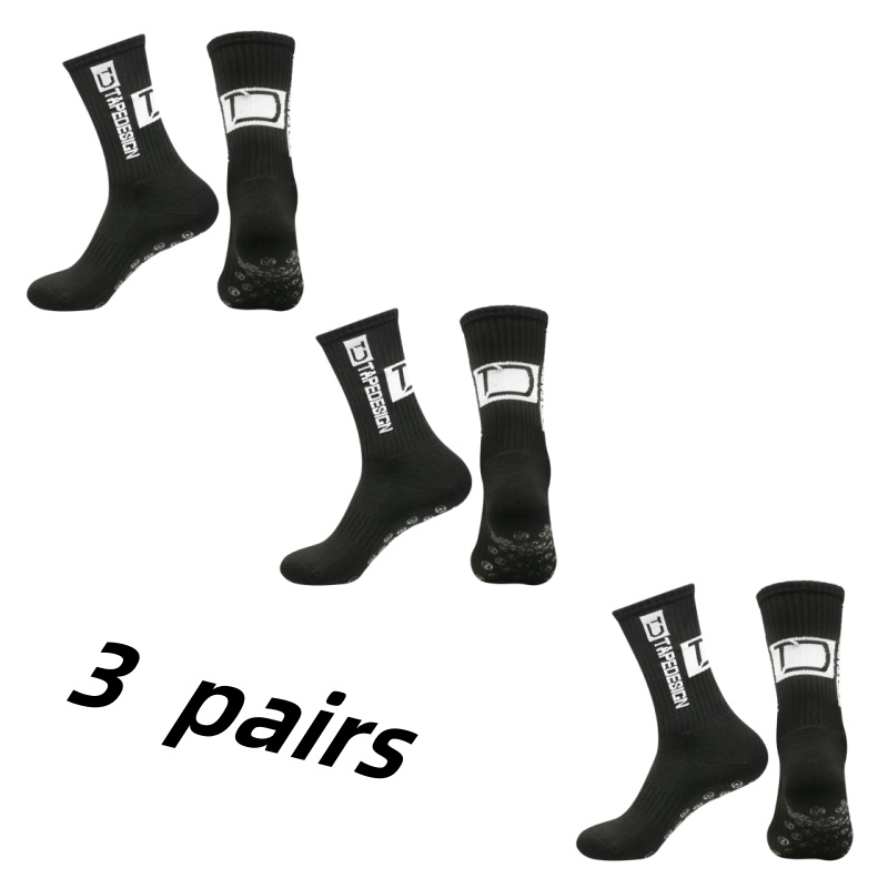 3 пары/партия, Нескользящие женские носки до середины икры