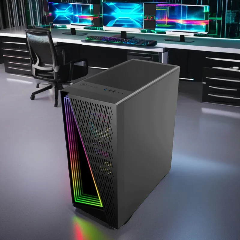 New Style Ultimate Desktops Gamer Core I7-11700K 32GB DDR4 SSD 1T RTX 3070 8G Cheap Price Full case Tower Computer Set Gaming Pc
