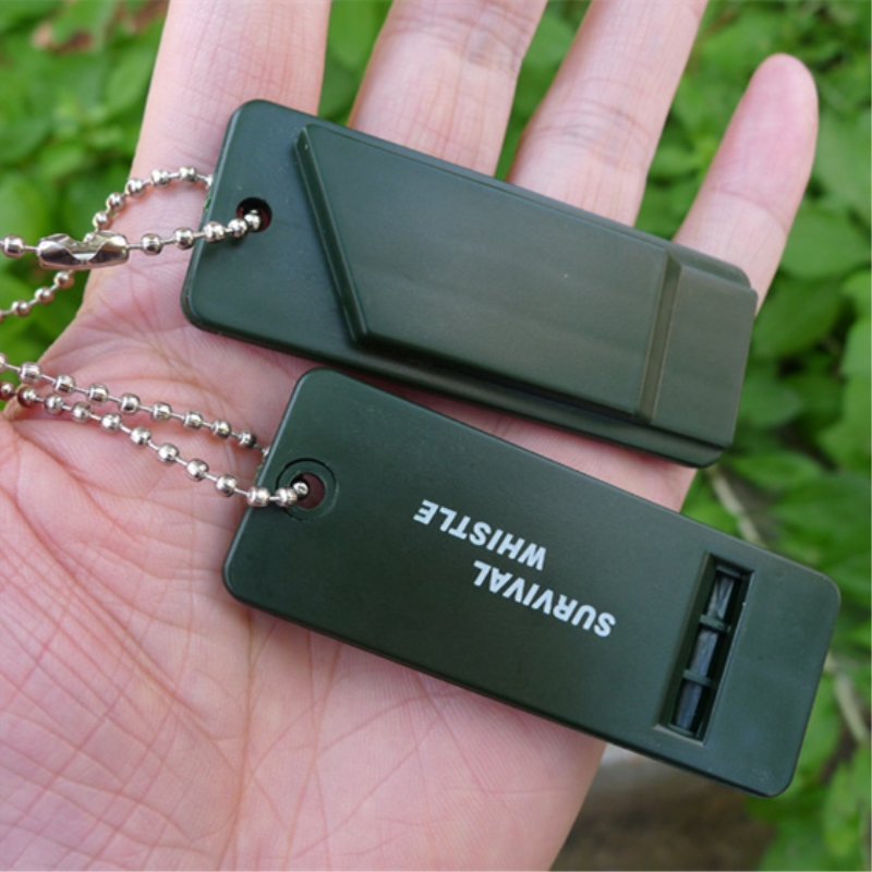 Apito de sobrevivência multi áudio kits de primeiros socorros ao ar livre sinal de emergência resgate acampamento caminhadas escalada ao ar livre edc árbitro esportivo