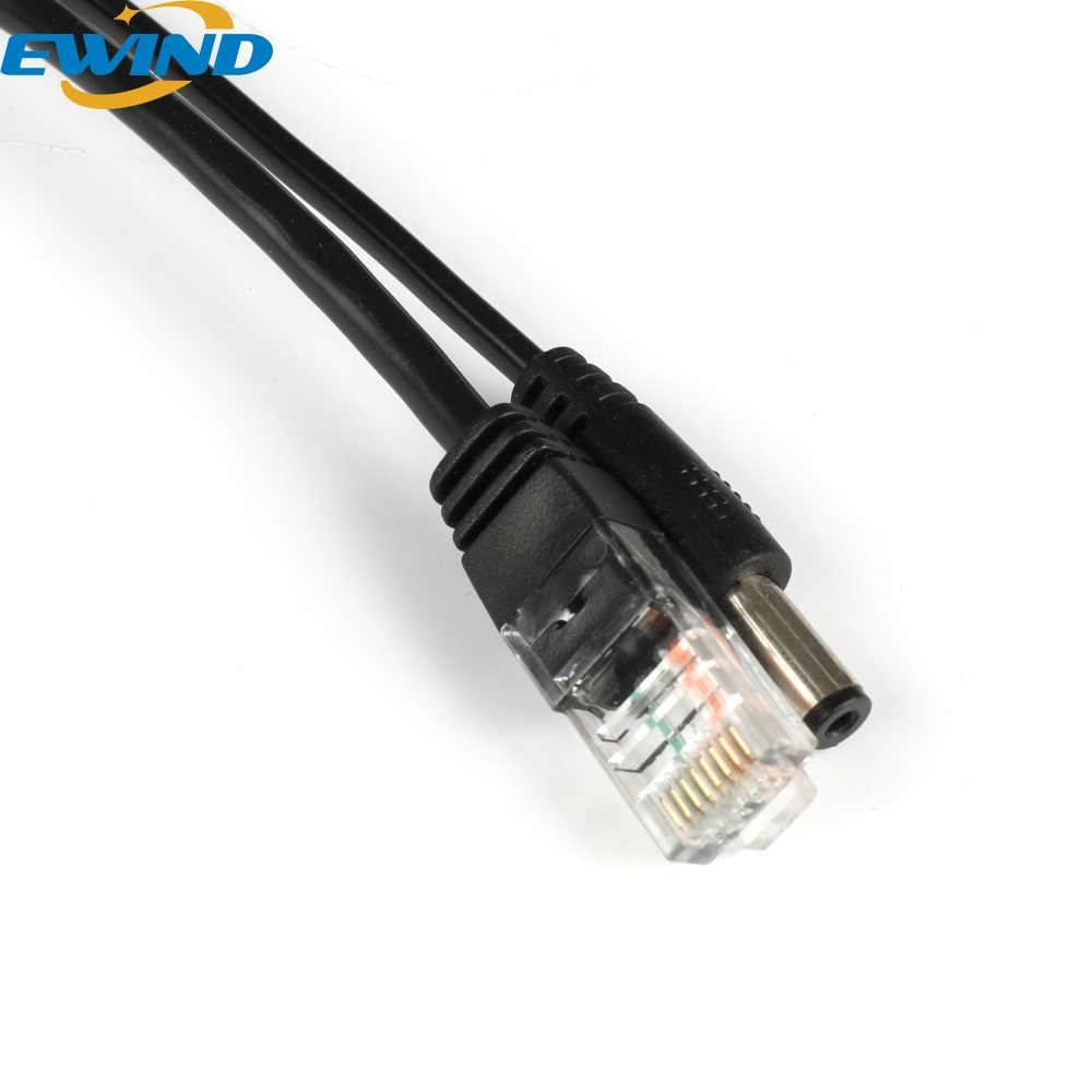 EWIND Gigabit POE Splitter 48V To 5V 12V Micro USB/Type-C/DC 10/100/1000Mbps Power Over Ethernet สําหรับ CISCO สําหรับ HUAWEI และกล้อง