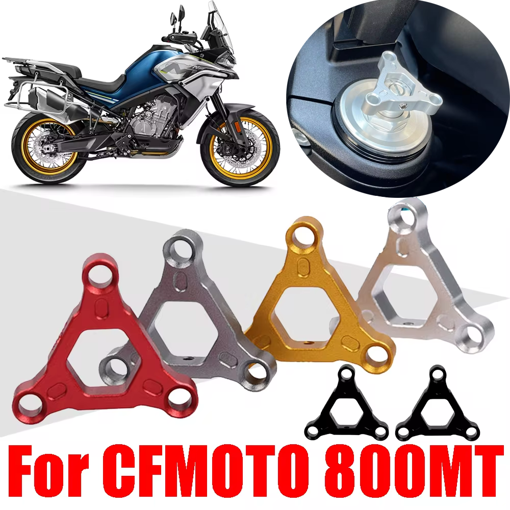 Para CFMOTO CF 800MT MT800 MT 800 MT CF800MT accesorios de motocicleta horquilla de suspensión delantera ajustadores de precarga tapa piezas de motocicleta