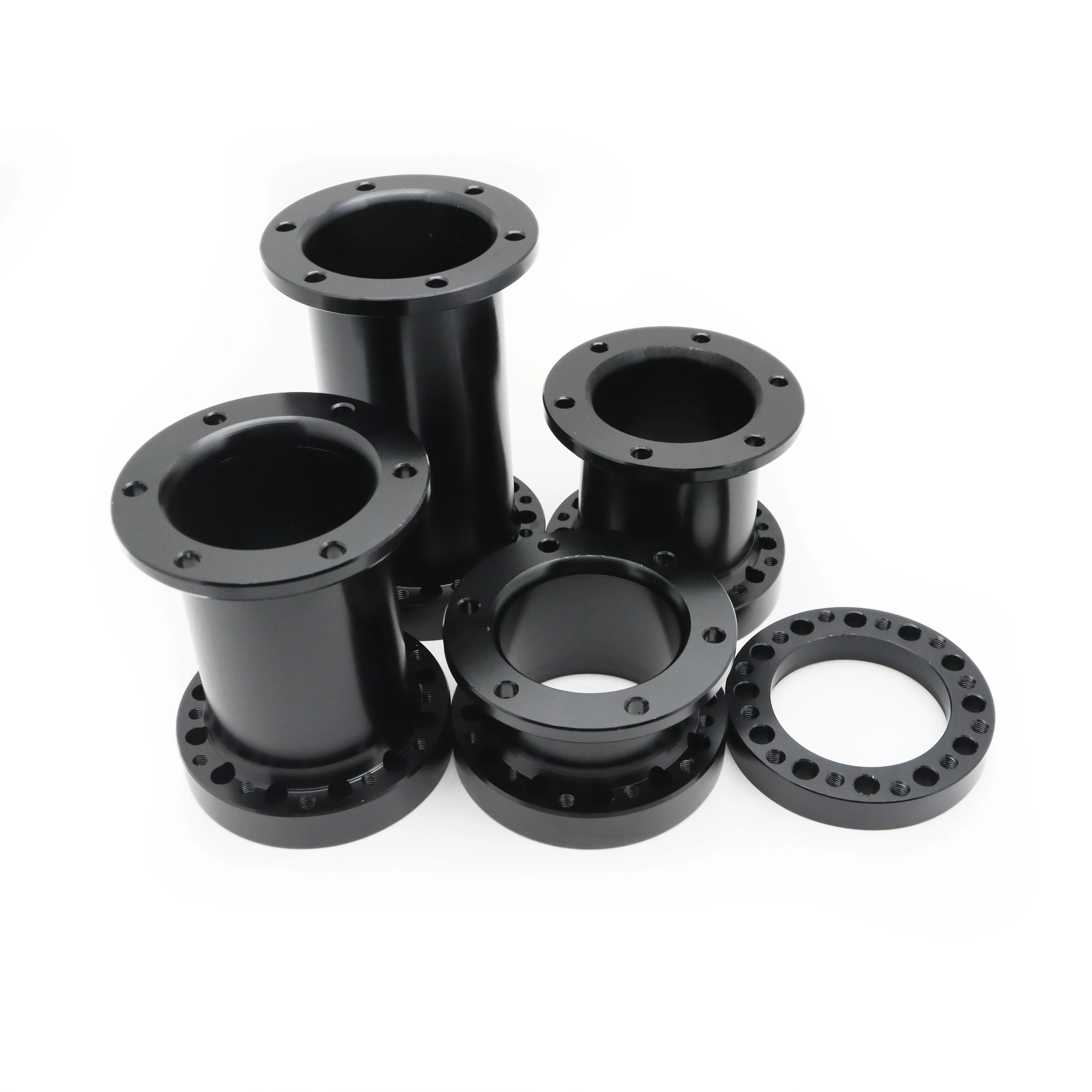Universal Lenkradnabe Spacer 13/51/76/101/128 MM Lenkradnabe Boss Kit Adapter Spacer Schwarz