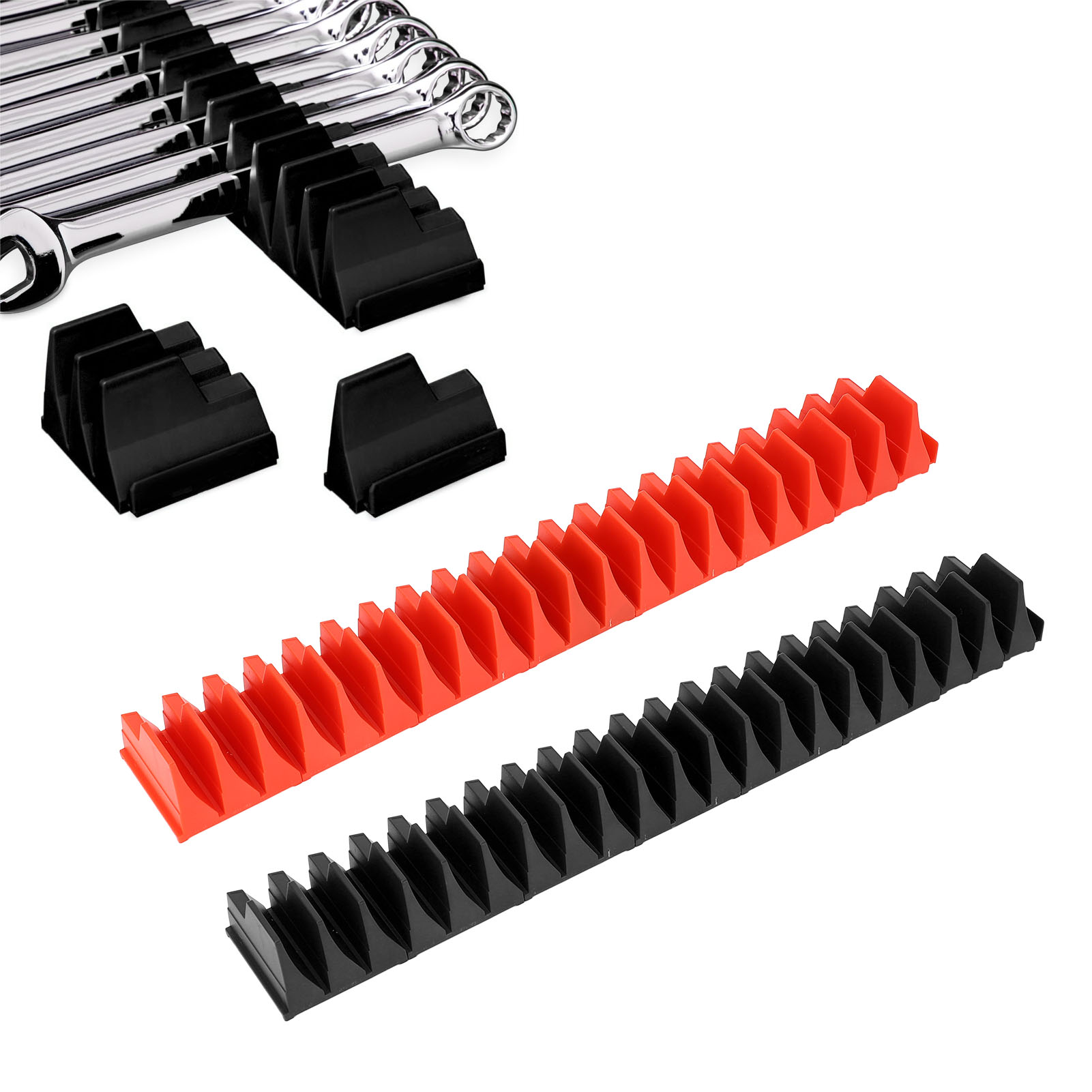 Wrench Organizer Rack De Armazenamento, Spanner Ferramentas Titulares, Chave Titular, Chavetas Keeper, 6mm a 38mm