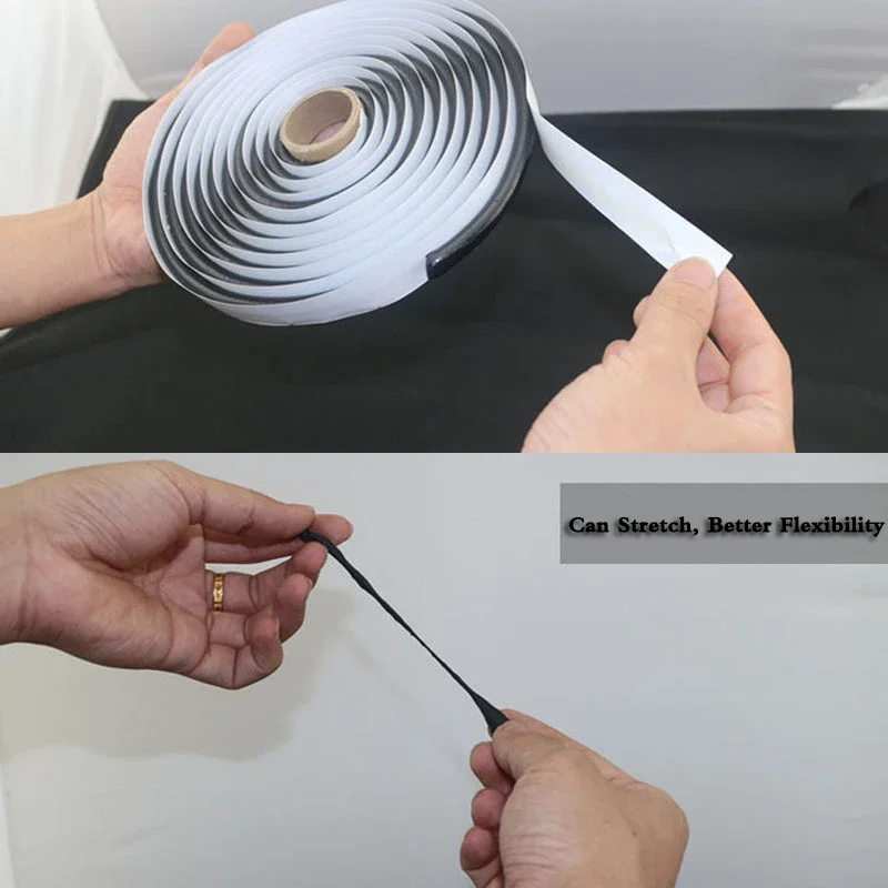 1 ชิ้นยางบิวทิลกาวไฟหน้า Sealant Retrofit Reseal Hid ไฟหน้าไฟท้าย Shield กาวเทปรถซีลประตูอุปกรณ์เสริม