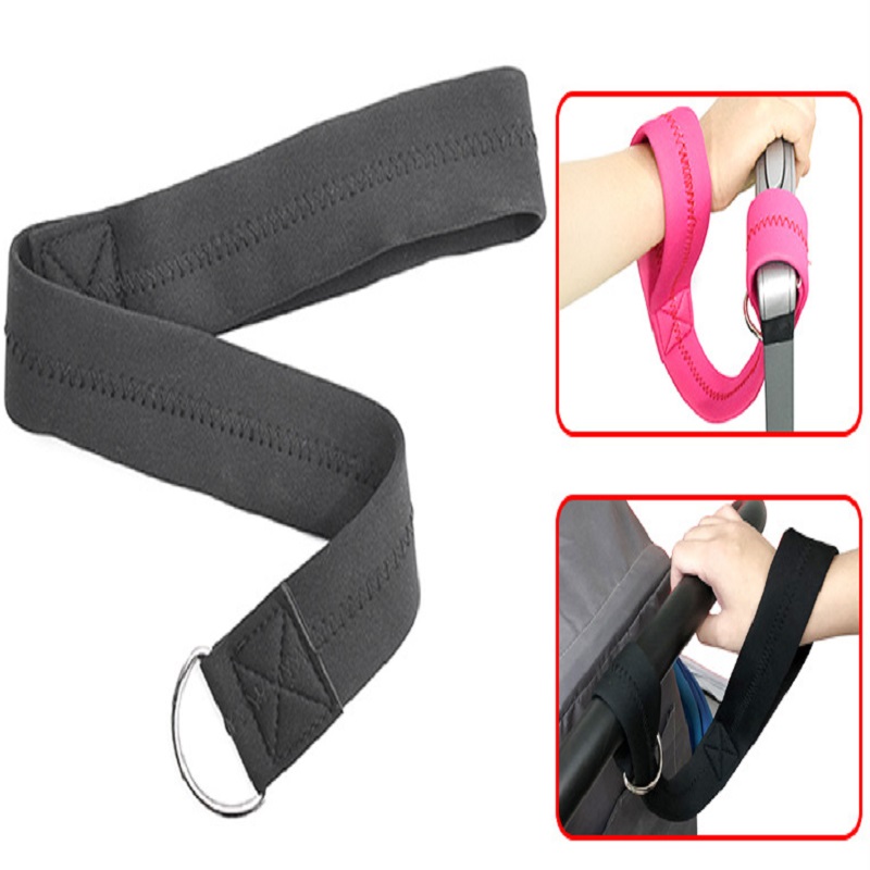 Alça de pulso de segurança para carrinho de bebê, antiderrapante, acessórios para carrinho de bebê, cinto de segurança protetor sem fivela, corda de tração de mão para crianças