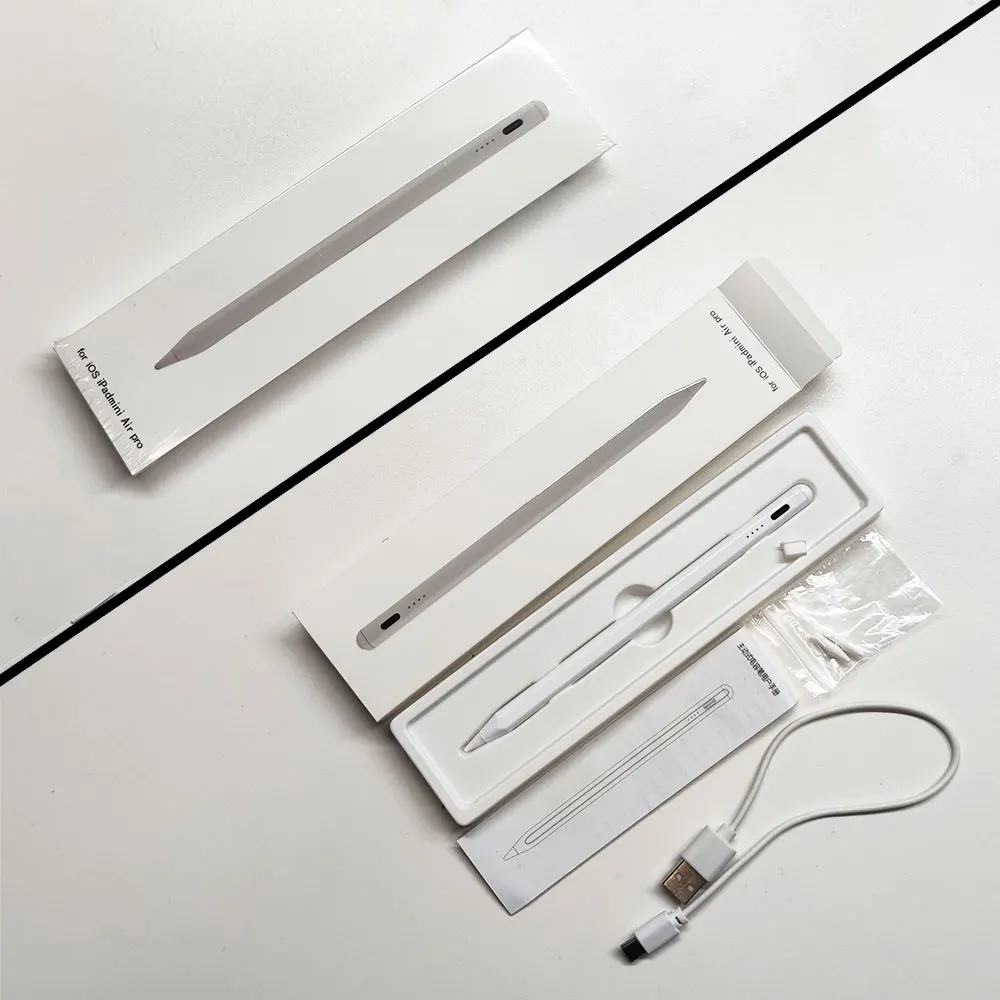 Rysik do ołówka Apple ze wskaźnikami zasilania LED Ołówek dotykowy z funkcją odrzucania dłoni na ołówek iPad 2022 2021 2020 2019 2018