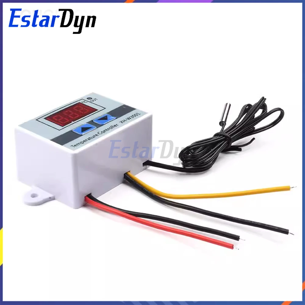 Regolatore di temperatura digitale per microcomputer XH-W3001, interruttore elettronico intelligente di controllo della temperatura, display digitale