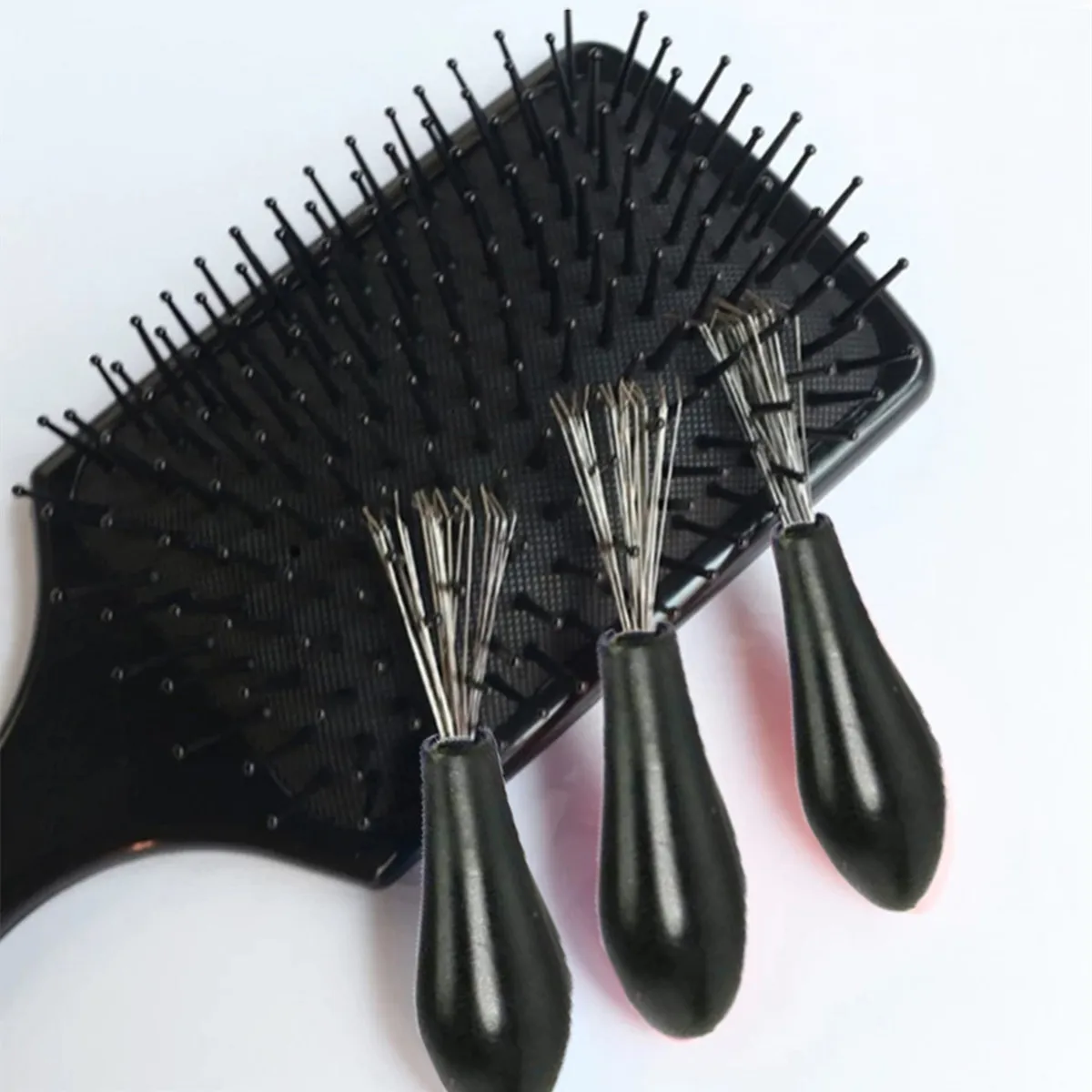 Kamm Haar Pinsel Reiniger Kunststoff Griff Reinigung Pinsel Entferner Eingebettet Schönheit Werkzeuge Reinigung Produkte Reinigungsmittel