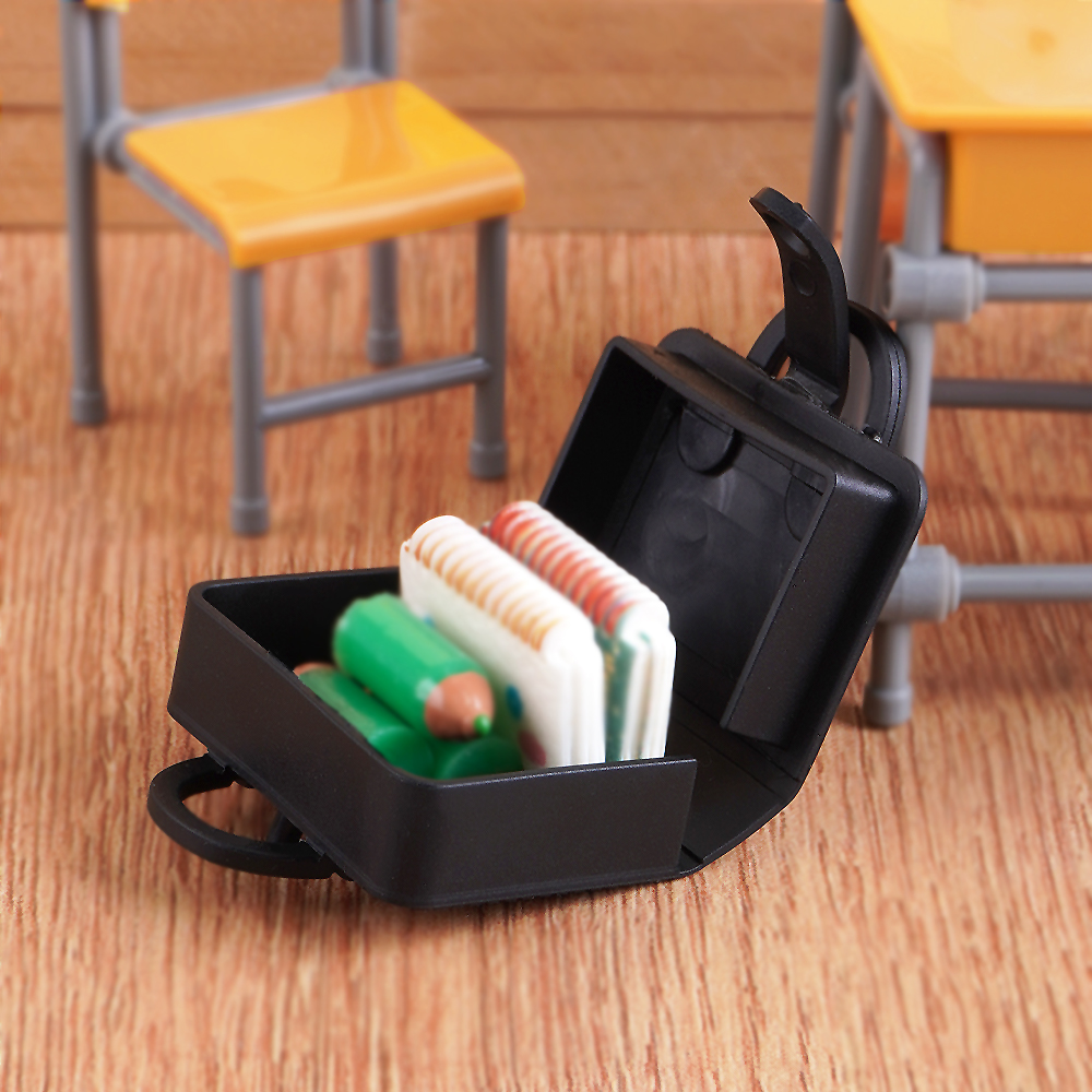 Mini klasa domek dla lalek krzesło biurko tablica miniaturowy zestaw szkolny akcesoria meblowe Model dekoracji dla zabawki dla dzieci prezent
