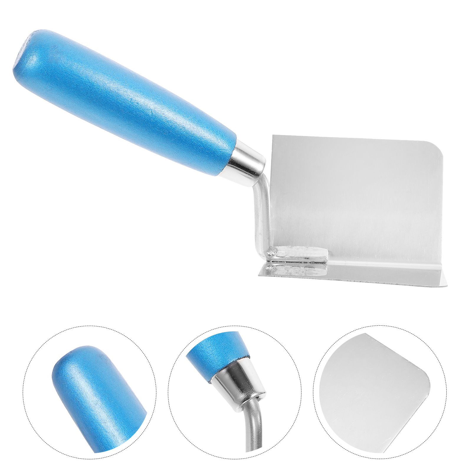 Stainless Steel Trowel Ergonomic Tool Corner Trowels Puttying Decorative Scraper Drywall Spatula Plaster