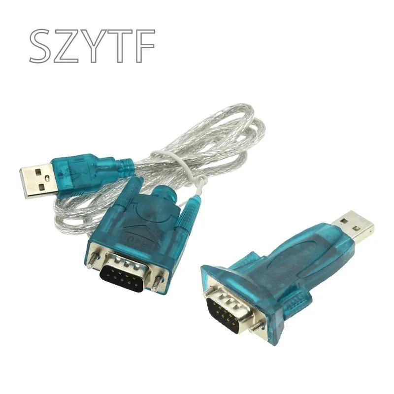 HL-340 HL340 New USB to RS232 COM Port Serial PDA FT232 9 pin DB9 Adapter support WIN11 Compatible CH340