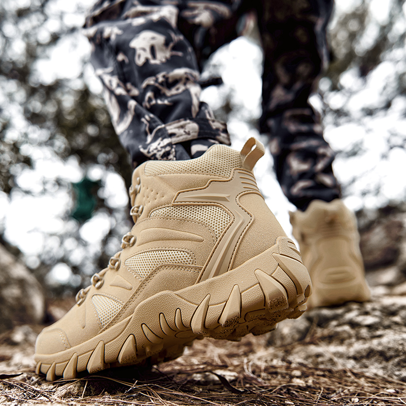 Verbesserte Taktik Kampftraining Stiefel Männlich Im Freien Camping Anti-verschleiß Schnelle Reaktion Wanderschuhe Angeln Jagd Turnschuhe Männer
