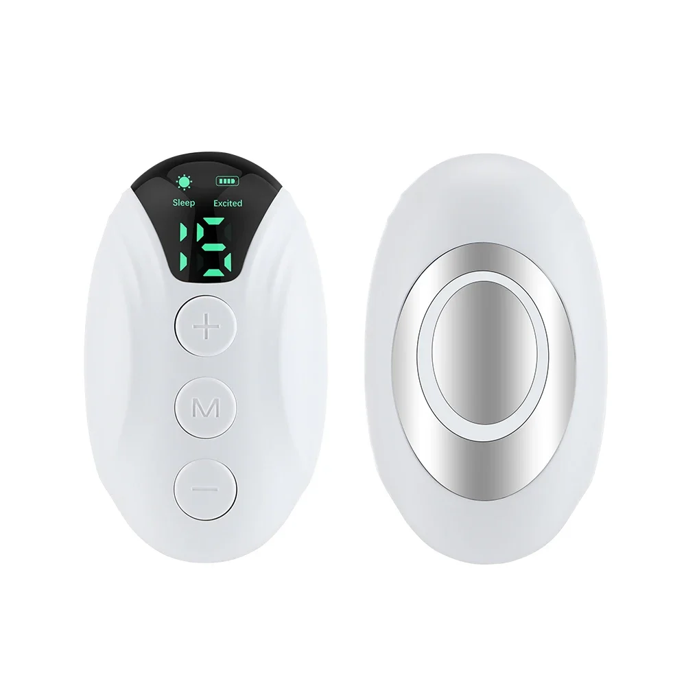 Handheld-Schlafgerät, tragbares Mini-Schlafhilfe, Artefakt, Hypnose-Maschine, hilft beim Schlafen, intelligente EMS-Pulsstimulation, USB-Aufladung