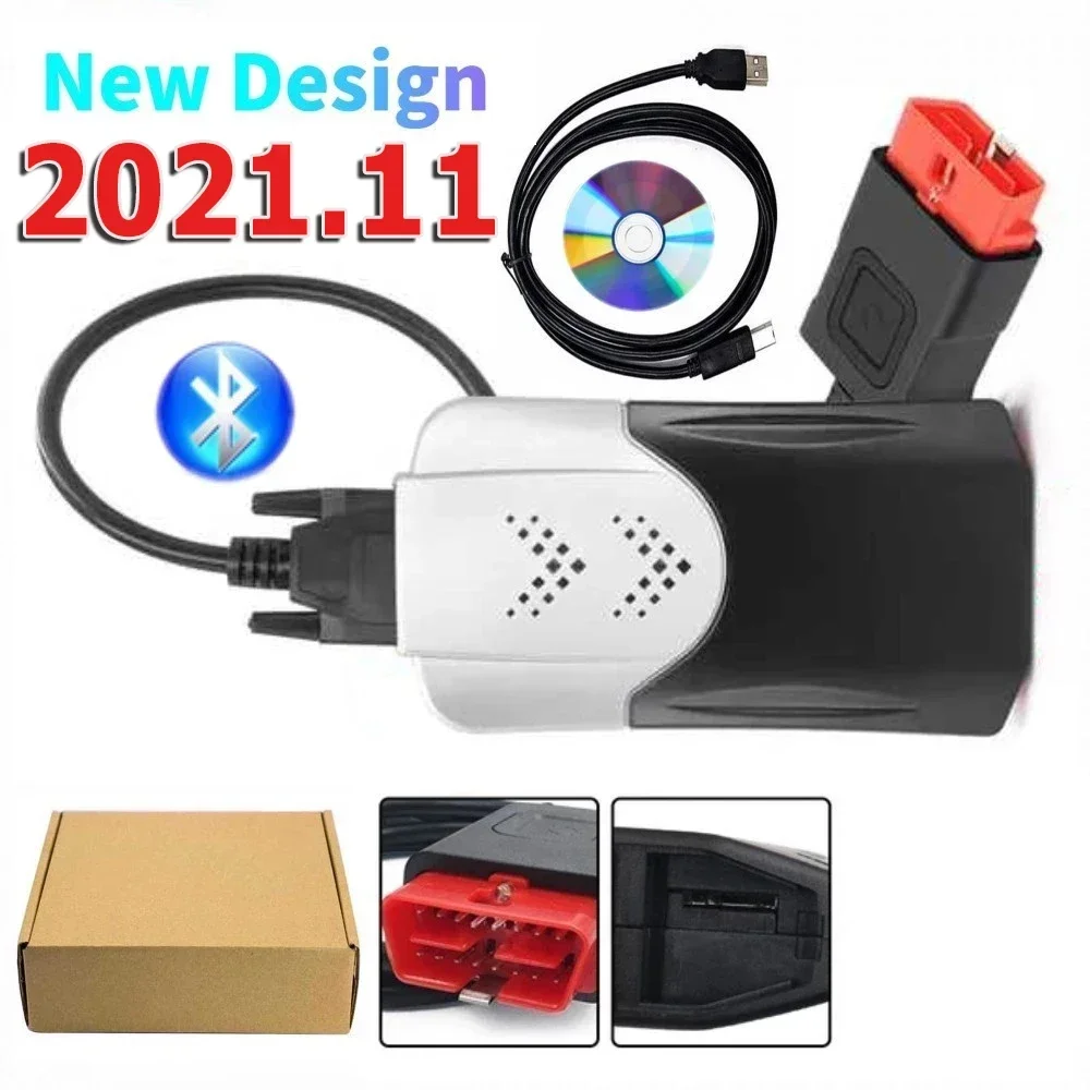 2025 Obd Obd2 Diagnostic VdIJk Autocoms Pro Vd Ds150e Cdp 2021.11 KEYGEN TNESF DELPHIS ORPDC Cars Trucks Scanner Tools Bluetooth