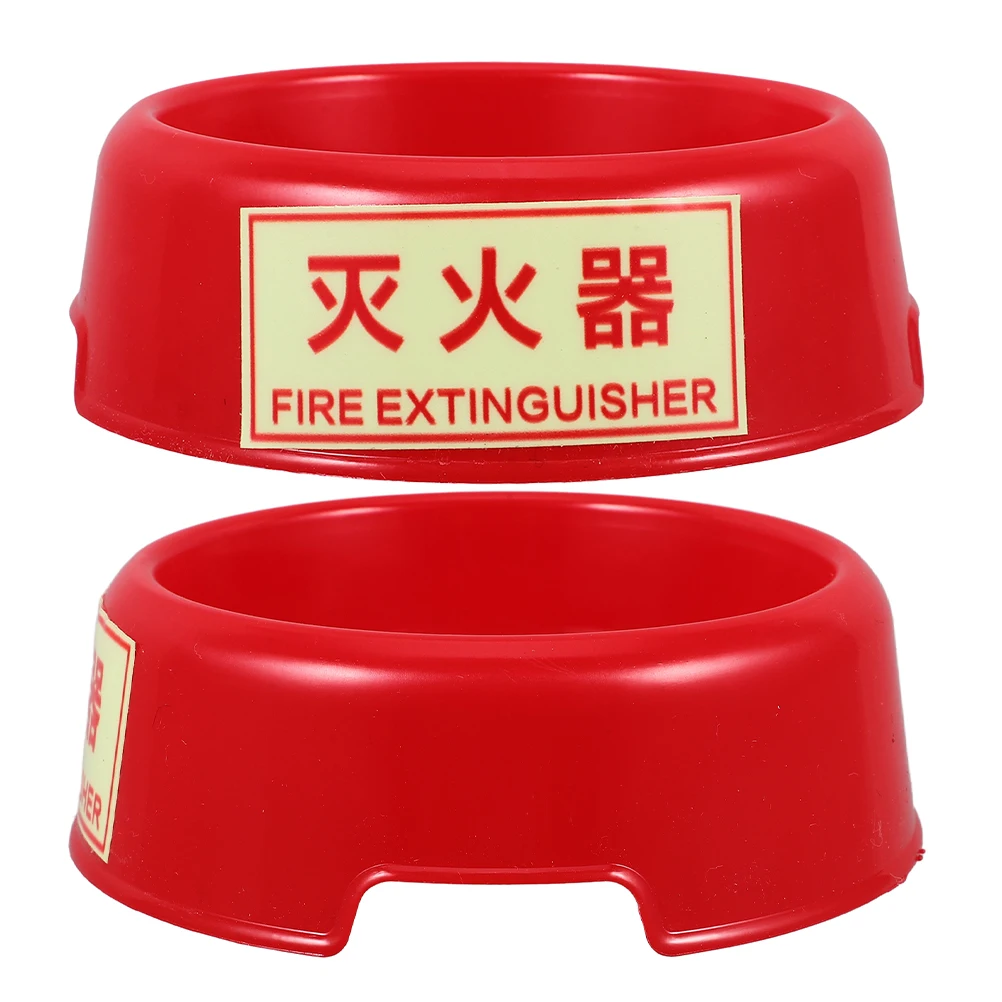 Fire Extinguisher Base Hanger Bracket Holder Wall-mounted for Vehicle Floor Stand Plastic Estinguisher
