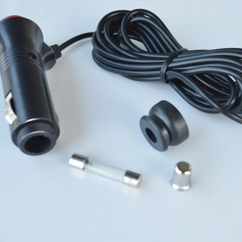 12-24v universal isqueiro soquete adaptador de alimentação com interruptor para motocicleta & carregador de carro à prova de intempéries durável