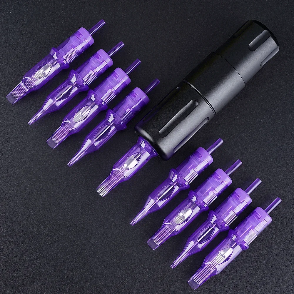 Hình Xăm Hộp Mực Kim 20 Chiếc RL Chuyên Nghiệp Dùng Một Lần Bán Vĩnh Cửu Chân Mày Son Trang Điểm Kim Cho Máy Xăm Bút