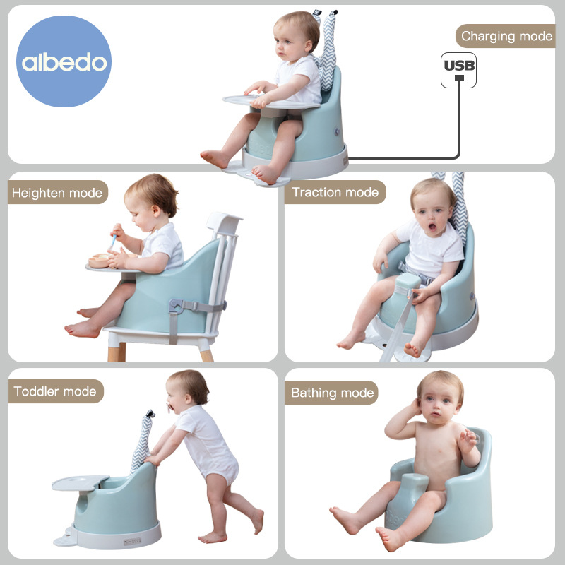 Silla de comedor de música para bebé, sillón de aprendizaje, sofá