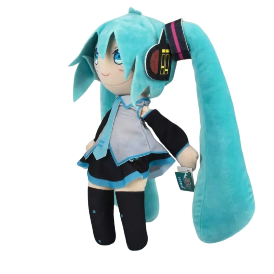 25cm anime japonês brinquedo de pelúcia hatsune miku boneca de pelúcia travesseiro macio futura boneca bonito presente de natal para crianças