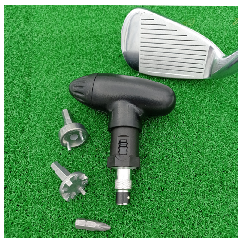 1 個ゴルフラチェットスパイクレンチ黒リムーバーレンチツール耐久性のあるしっかりした調整ゴルフシューズツールゴルフアクセサリー用品