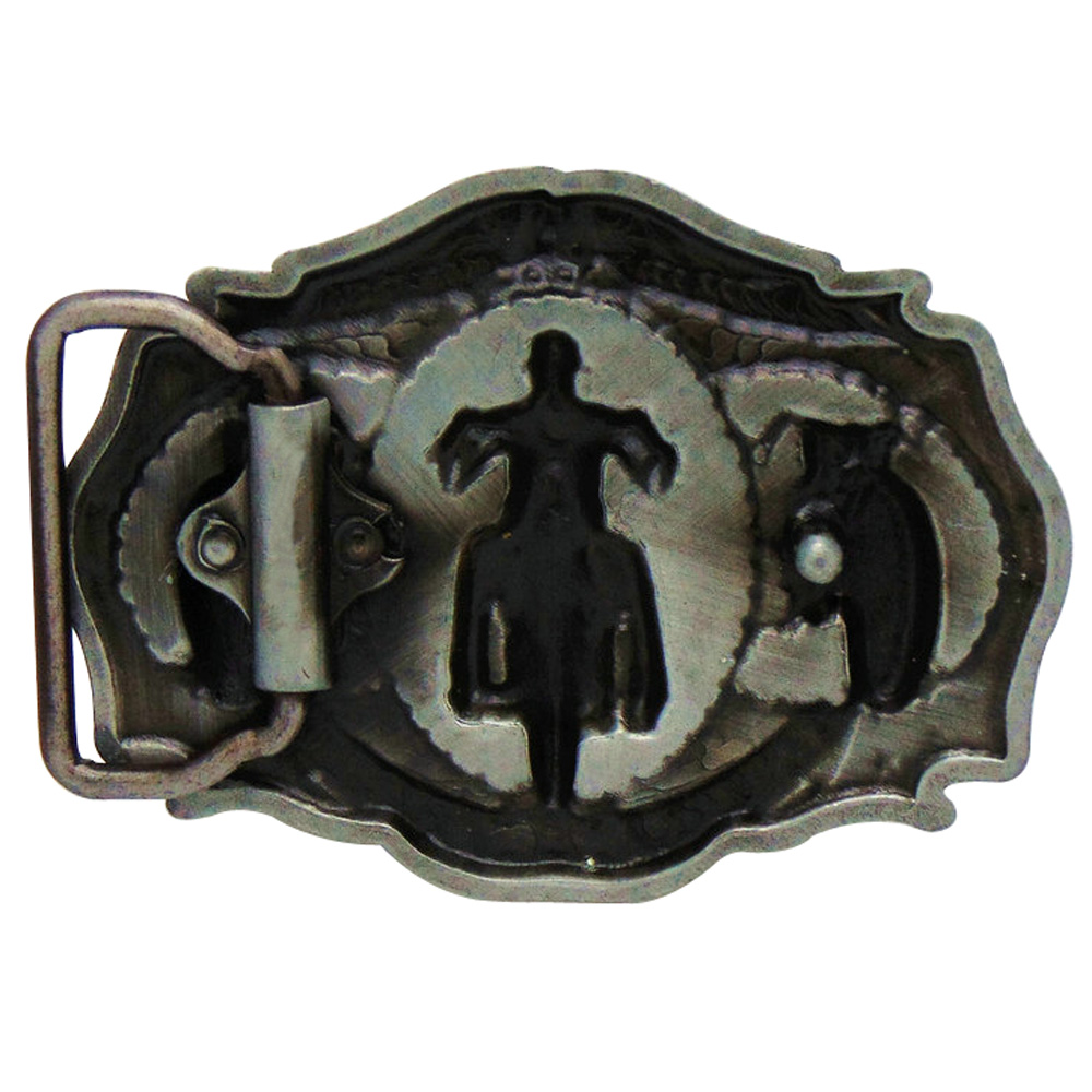 Cheapify Dropshipping Western Cowboy Ride To Live Belt Buckle for Men Brand Design Alloy Metal Hebilla Cinturón Hombre