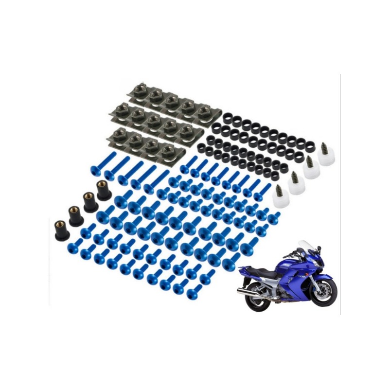 177PCS CNC Screws Motorcycle Alloy Fairing Bolt Screw Nut Kit M6 M5 For Suzuki GSXR 600 750 1000 K1-K8 Yamaha Bmw Honda Kawasaki