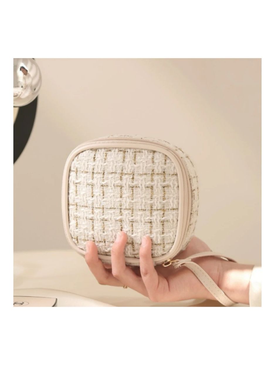 Mini Travel Cosmetic Bag Women's Cosmetic Bag Lipstick Storage Cosmetics Sanitary Napkin Physiological