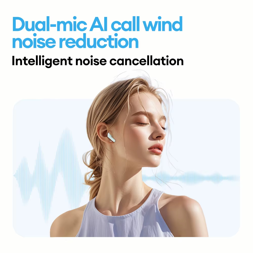 Original Lenovo LE209 Wireless Bluetooth 6.0 Earphone Noise Reduction Sport HiFi Headphones Ultra Long Endurance Gaming Headset