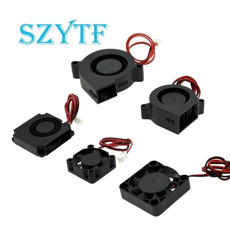Lüfter 3010 4010 4020 5015 mm Mit 2Pin Dupont Draht Kühler Draht DC 5V 12V 24V mehrere optionen 3D Drucker raspberry pi