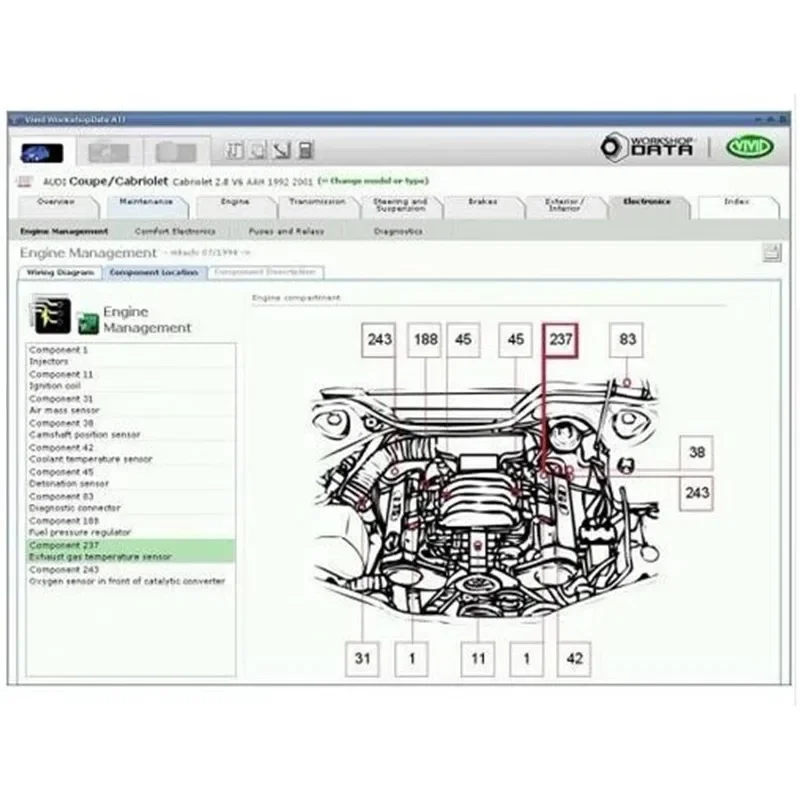 Haynes Pro Automotive vivid 2018 Atris-Technik Vivid Workshop DATOS 2018.01v Vivid 2018 2015 10,2 Europa Software de reparación de automóviles Atr
