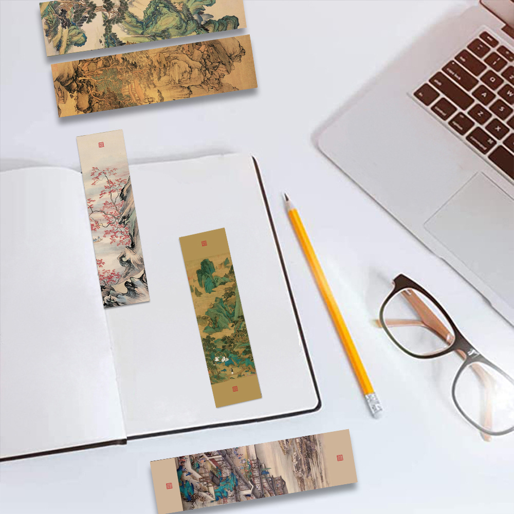 30PCS Vintage Herbst lesezeichen Harajuku Notebook Lesen Student Hohe Schönheit Lesen Rekord Langlebige Geschenke Exquisite Buch Clip