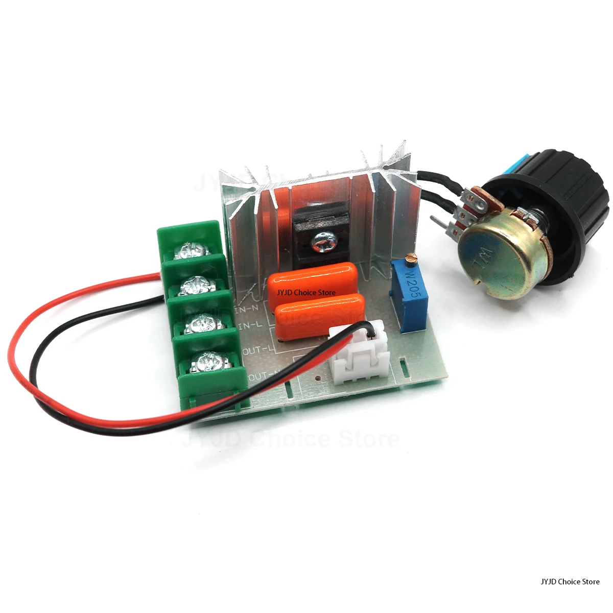 Voltage Regulator 2000 Watt AC 50 - 220 Volt Dimmer SCR Power Regulator Motor Speed Controller Home Improvement Regulators 2000W