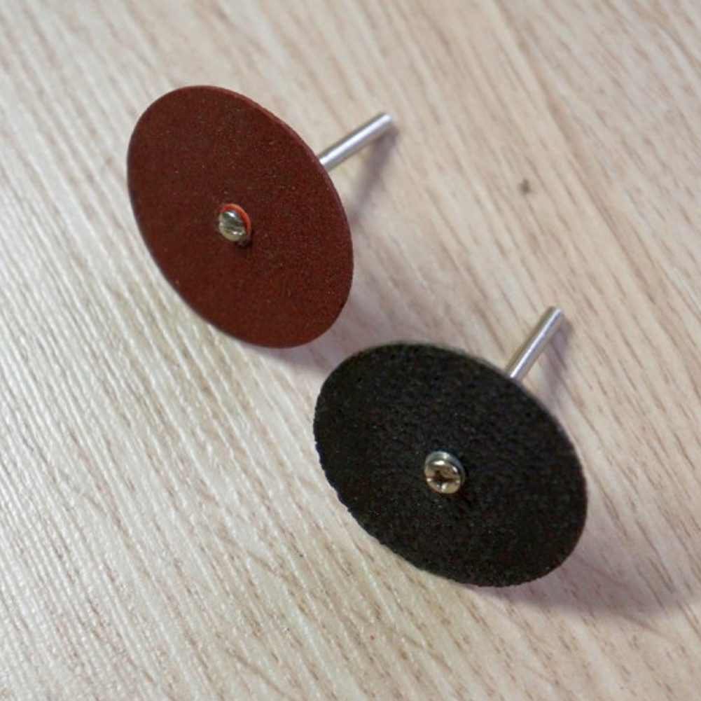 36 Stuks 24Mm Schuurschijven Verstevigde Dremel Accessoires Afgesneden Slijpstenen Roterende Schijf Snijmachine