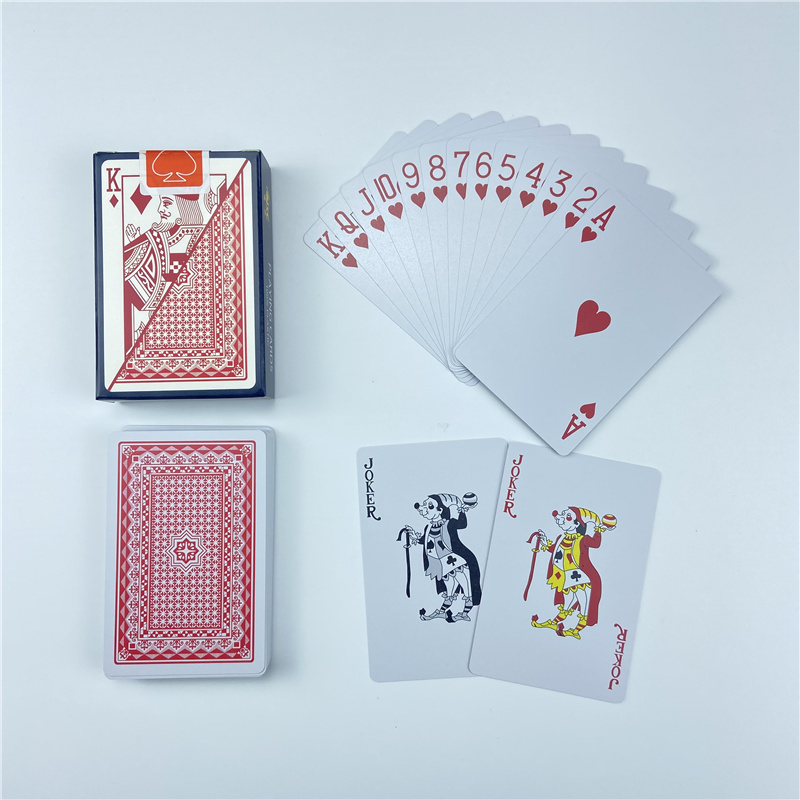 Neue Kunststoff-Spielkarten, 5,8 cm x 8,8 cm, wasserdicht, faltbar, Reparatur, Gramm, PVC, waschbar, für Erwachsene, Soha-Brücke, Unterhaltung