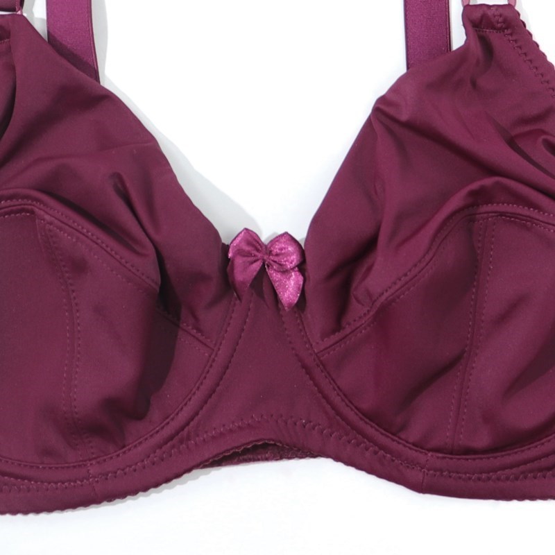 Beauwear Nguyên Chất Màu Đồng Bằng Lớn Kích Thước Áo Ngực Có Dây Dành Cho Nữ Không Đệm Áo Bralette Lớn Ngực C D E F Cúp Áo Lót