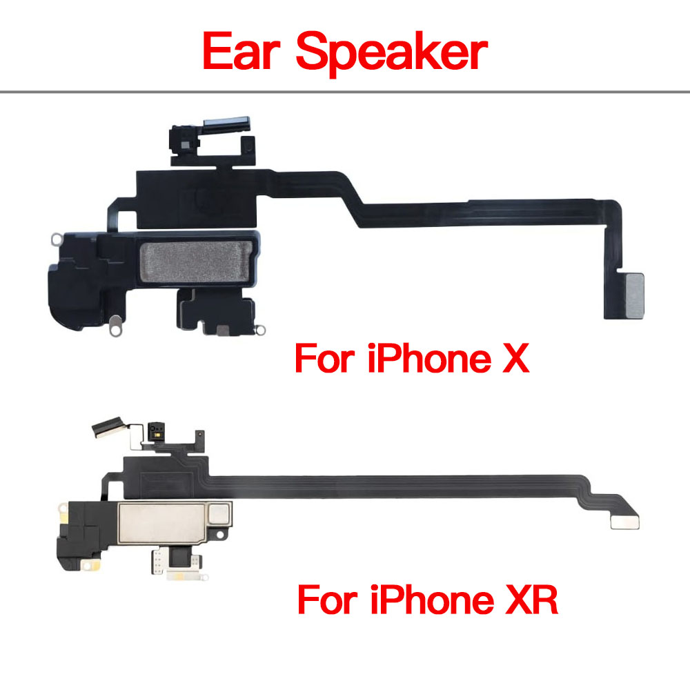 Reemplazo de pieza de altavoz de oreja para iPhone 7 8 Plus X XR XS 11 Pro Max altavoz superior