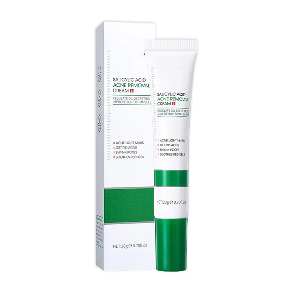 Crema de poros retráctil de ácido salicílico, eliminación de poros grandes, elimina puntos negros, cara, reparación suave, producto para el cuidado de la piel