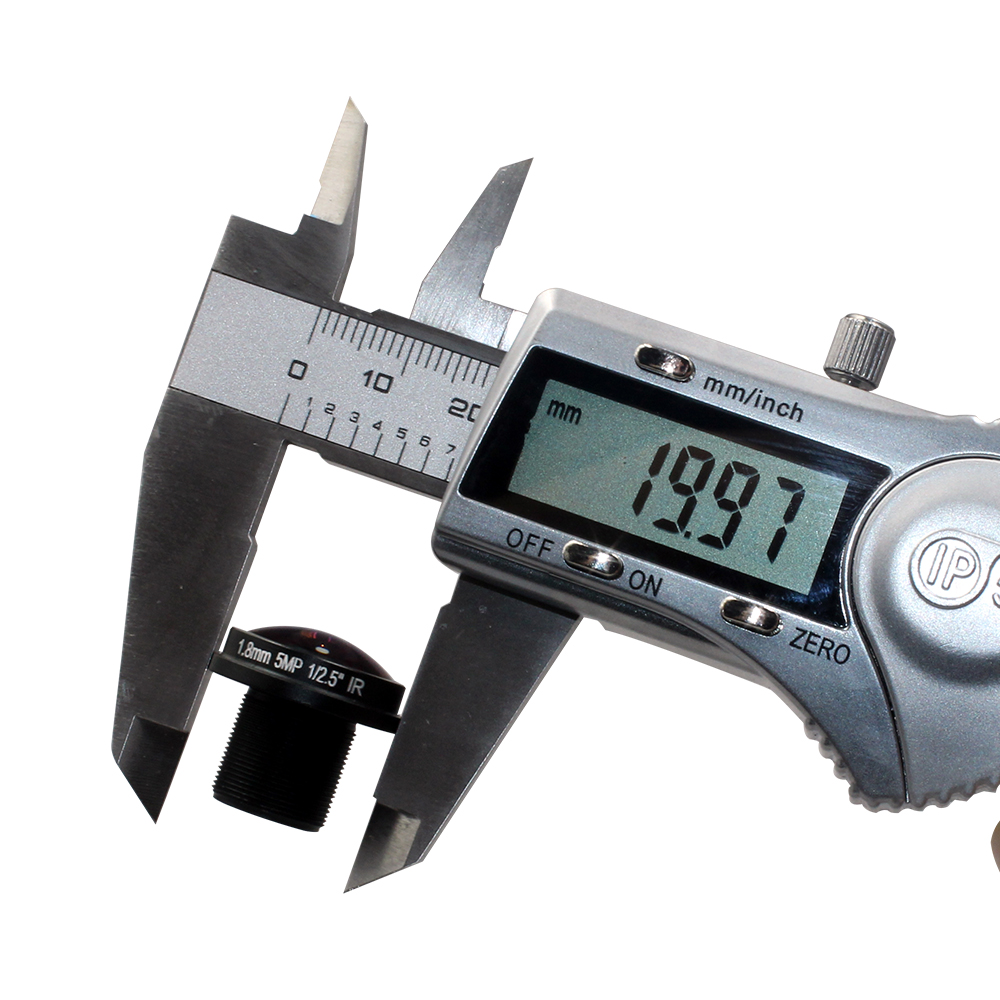 Witrue カメラレンズ CCTV HD 5MP 魚眼レンズ 1.8 ミリメートル M12 180 度広視野角 F2.0 1/2.5 "監視セキュリティカメラ用