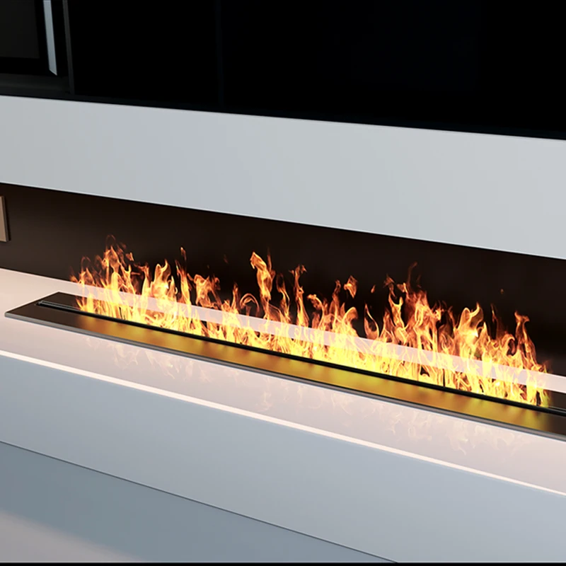 Lareira atomizada 3d com chama de vapor colorida eco decorativa personalizada névoa inteligente lareira elétrica interna de vapor de água