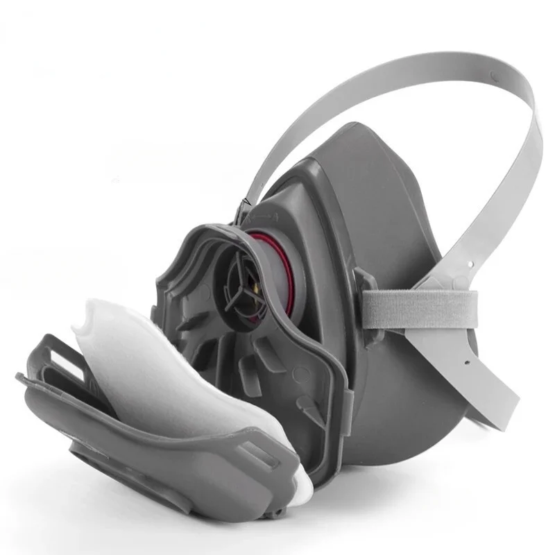 ใหม่ 3700 ประเภทอุตสาหกรรมจิตรกรรม Spraying Respirator ความปลอดภัยทํางานกรองฝุ่น Full Face หน้ากากแก๊สฟอร์มาลดีไฮด์ป้องกัน