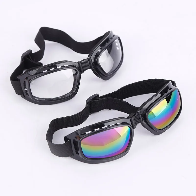 Gafas plegables para montar al aire libre, gafas para motocicleta, gafas de sol antideslumbrantes y Anti-UV, protección a prueba de viento, gafas deportivas de esquí