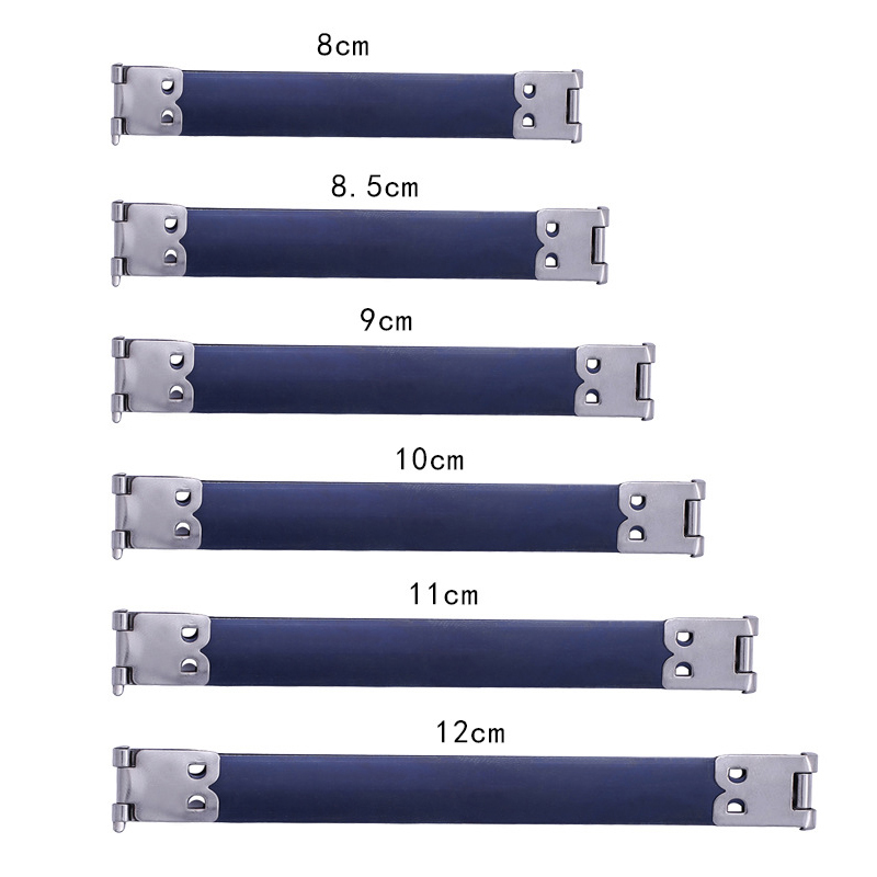 10 Teile/satz DIY Metall Interne Flex Rahmen Verschluss Lock Tasche Geldbörse Handtasche Griff Ersetzen Scharniere Frühling Clip Vintage Nähen Teile