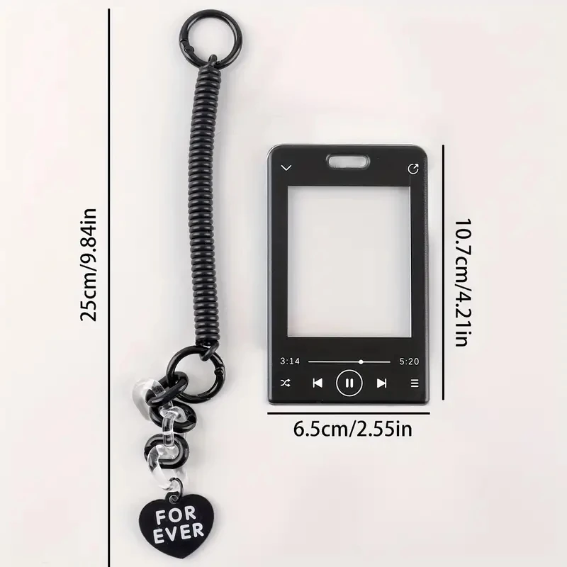 Ins Style Minimalist Photo Card Holder Y2K Style IPod Touch Shaped 3inch Purikura Photo Sticker Frame for Couple Idol Photocard