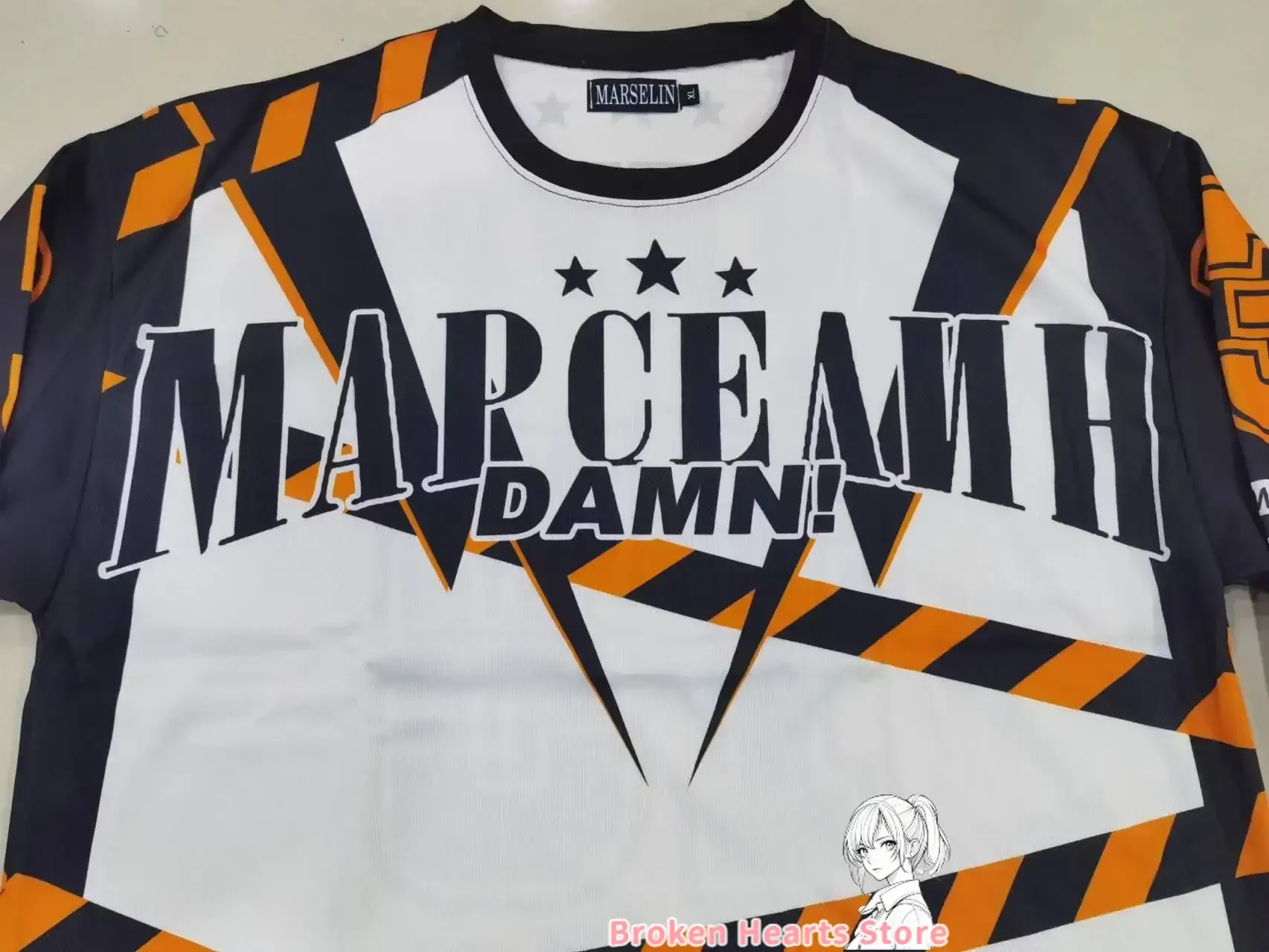 Y2k マルセリンジャージ長袖 Tシャツ原宿ヴィンテージストリートカジュアル野球ジャージカジュアルトップ特大女性服