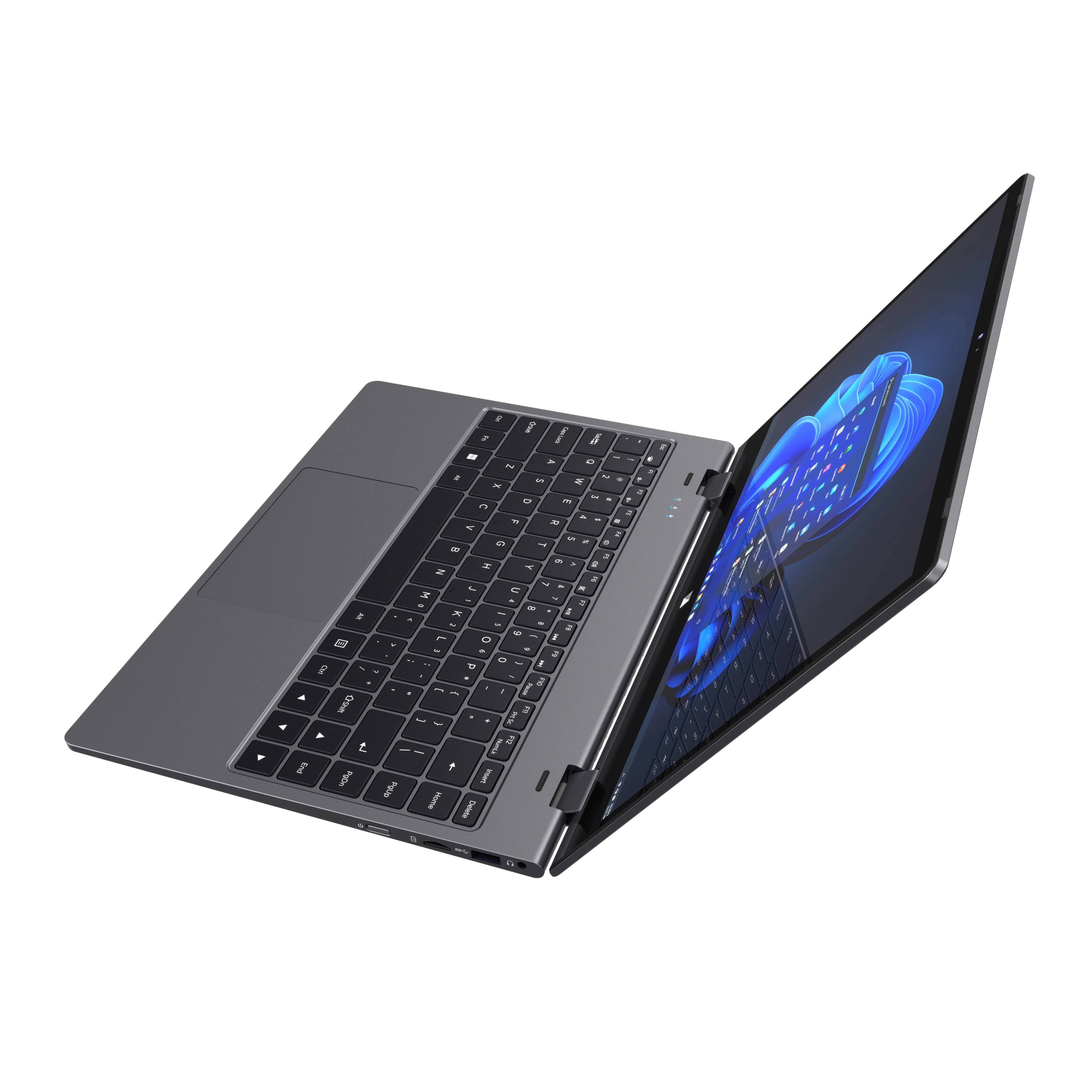 14 inch Mini Laptop Intel N95 32 GB DDR4 2TB SSD 6000 mAh Tablet 2-in-1 2.5K 2560*1440 Screen Touch 360° Flip Office Study movie