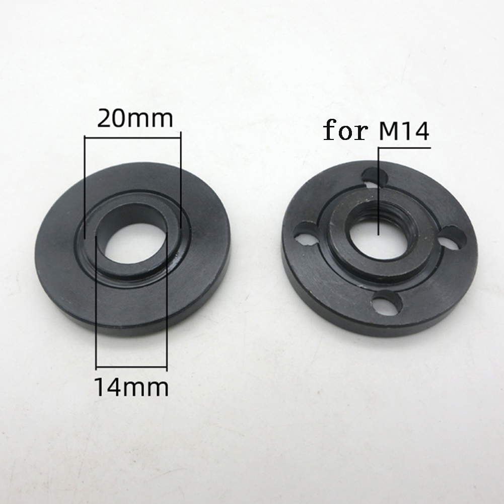 2 шт. пресс-плита для угловой шлифовальной машины типа 125 до 100 типов, набор внутренних и внешних фланцевых гаек, пресс-плита, аксессуары для электроинструментов